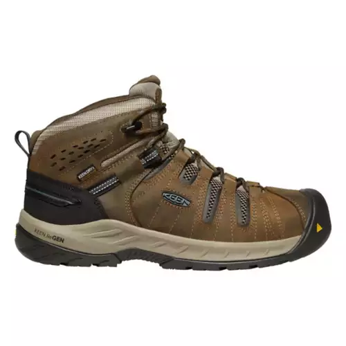 Men's KEEN Flint II Waterproof Steel Toe Work Boots 3 Men's KEEN Flint II Waterproof Steel Toe Work Boots