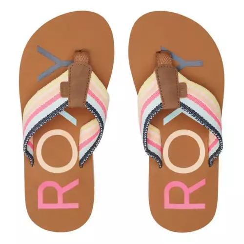 Girls' Roxy Chika Hi Flip Flop Sandals 5 Girls' Roxy Chika Hi Flip Flop Sandals - Image 3