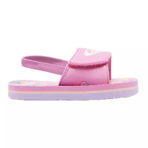 Toddler Girls' Roxy Finn Slide Sandals 3 Toddler Girls' Roxy Finn Slide Sandals