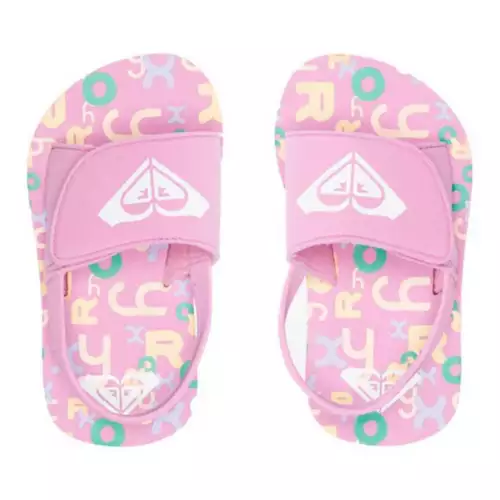 Toddler Girls' Roxy Finn Slide Sandals 5 Toddler Girls' Roxy Finn Slide Sandals - Image 3
