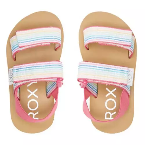 Toddler Girls' Roxy Cage Slide Sandals 5 Toddler Girls' Roxy Cage Slide Sandals - Image 3