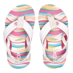 Toddler Girls' Roxy Vista Loreto Flip Flop Sandals -Shoes Series Store 19571875756 2