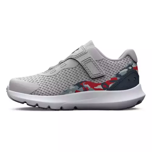 Boys' Under Armour Surge 3 Slip Printed Shoes 4 Boys' Under Armour Surge 3 Slip Printed Shoes - Image 2