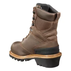 Men's Carhartt Logger 8" Composite Toe Waterproof Insulated Work Boots -Shoes Series Store 84781604186 2
