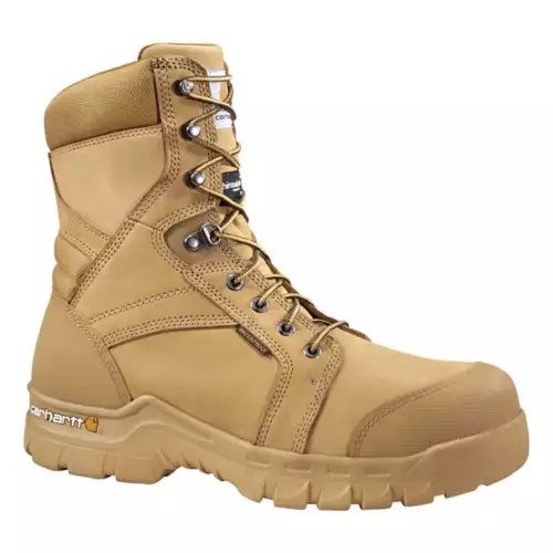 Men's Carhartt Rugged Flex 8" Soft Toe Waterproof Insulated Work Boots 3 Men's Carhartt Rugged Flex 8" Soft Toe Waterproof Insulated Work Boots