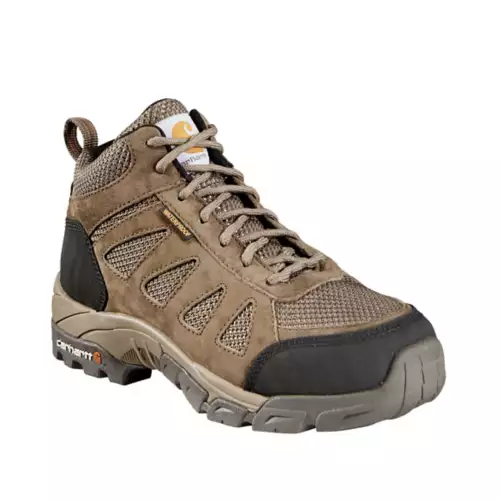 Women's Carhartt Lightweight Hiker 4" Soft Toe Waterproof Work Boots 3 Women's Carhartt Lightweight Hiker 4" Soft Toe Waterproof Work Boots