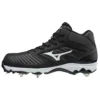 Women's Mizuno 9-Advanced Sweep 4 Mid Metal Softball Cleats 2 Women's Mizuno 9-Advanced Sweep 4 Mid Metal Softball Cleats -Shoes Series Store 889961244247