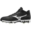 Men's Mizuno 9-Ambition Mid Metal Baseball Cleats -Shoes Series Store 88996132564
